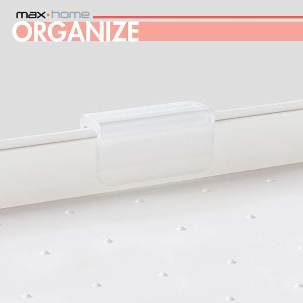 Color Baby MAX HOME-PK Set de 2 Estanterías con Dos Alturas 37,5x19x25,2 cm