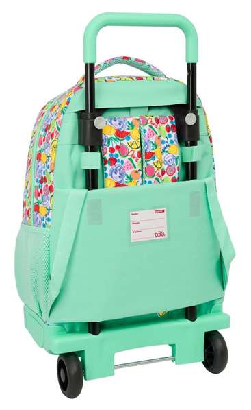Safta Mochila grande con ruedas compacta extraíble Dora 33x45x22cm Safta Mochila grande con ruedas compacta extraíble Dora 33x45x22cm