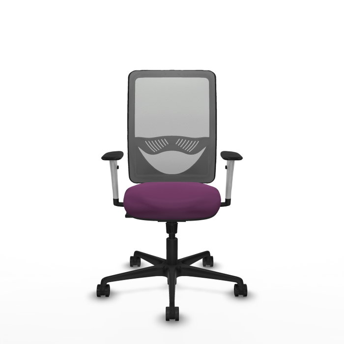 PIQUERAS Y CRESPO Silla de oficina Zulema con mecanismo Sincro, Morado y Gris PIQUERAS Y CRESPO Silla de oficina Zulema con mecanismo Sincro, Morado y Gris