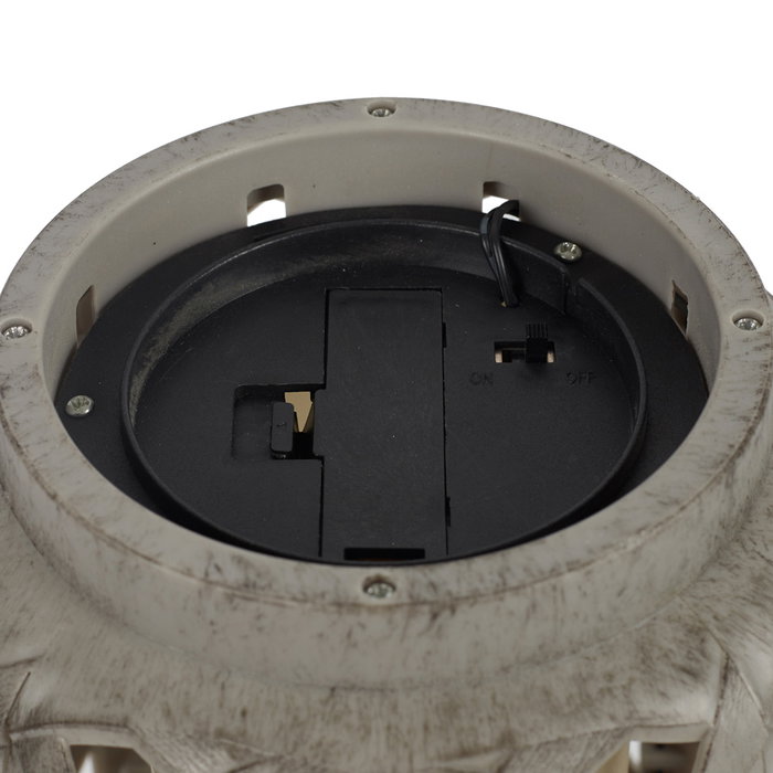 Home Deco Factory Lámpara Solar Efecto Vela