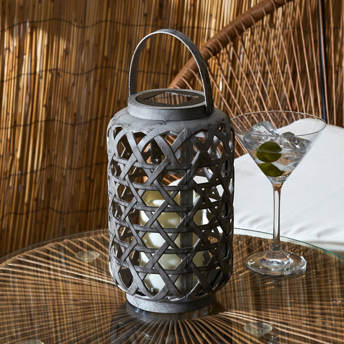 Home Deco Factory Lámpara Solar Efecto Vela