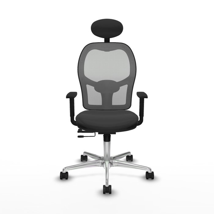 PIQUERAS Y CRESPO Silla de oficina Jorquera Gris con mecanismo Sincro/Traslack PIQUERAS Y CRESPO Silla de oficina Jorquera Gris con mecanismo Sincro/Traslack