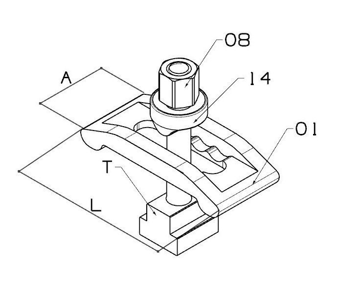 Brida de Arco Forza Grande T24