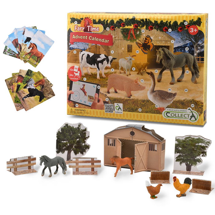 COLLECTA Calendario de Adviento Granja y Caballos AR COLLECTA Calendario de Adviento Granja y Caballos AR