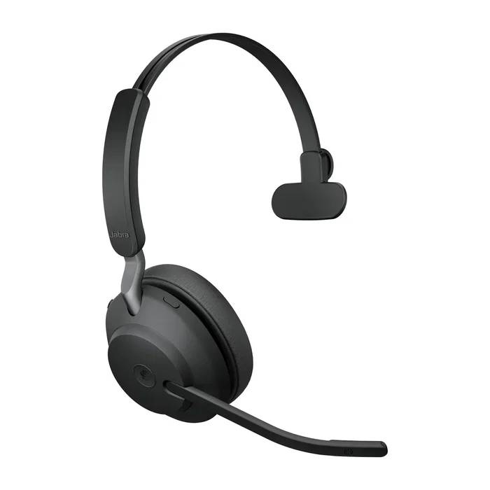 Jabra Evolve2 65 Auriculares Inalámbricos Diadema Oficina UC Bluetooth con Cancelación de Ruido y Certificación Microsoft Teams - Negro