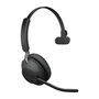 Jabra Evolve2 65 Auriculares Inalámbricos Diadema Oficina UC Bluetooth con Cancelación de Ruido y Certificación Microsoft Teams - Negro