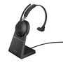 Jabra Evolve2 65 Auriculares Inalámbricos Diadema Oficina UC Bluetooth con Cancelación de Ruido y Certificación Microsoft Teams - Negro