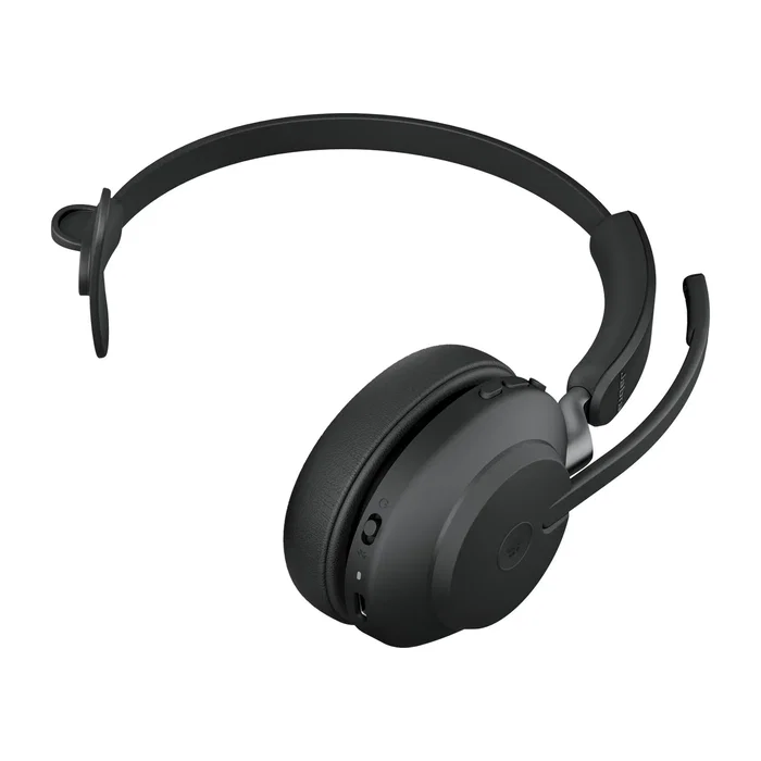 Jabra Evolve2 65 MS Mono con Base de Carga Negro
