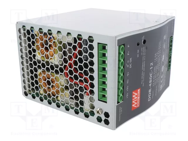 MEAN WELL DDR-480C-12 Convertidor DC/DC 400,8W 12V DC