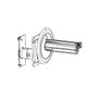 Zebra P1058930-052 Eje de repuesto para impresora de etiquetas ZT410