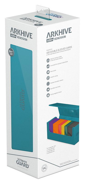 Ultimate Guard Arkhive 400+ Xenoskin - Petrol Ultimate Guard Arkhive 400+ Xenoskin - Petrol