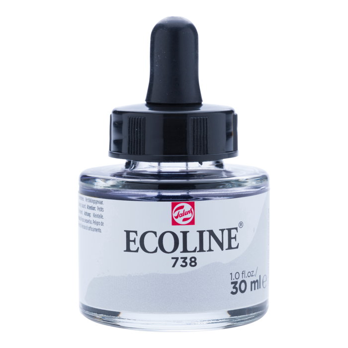 Ecoline Acuarela Líquida Gris Frío Claro 738, 30 ml Ecoline Acuarela Líquida Gris Frío Claro 738, 30 ml