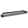 EQUIP Patch Panel 48x Cat6 19 pulg. UTP Keystone Negro