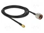 DeLOCK 89420 Cable coaxial N a SMA 2,5 m CFD200