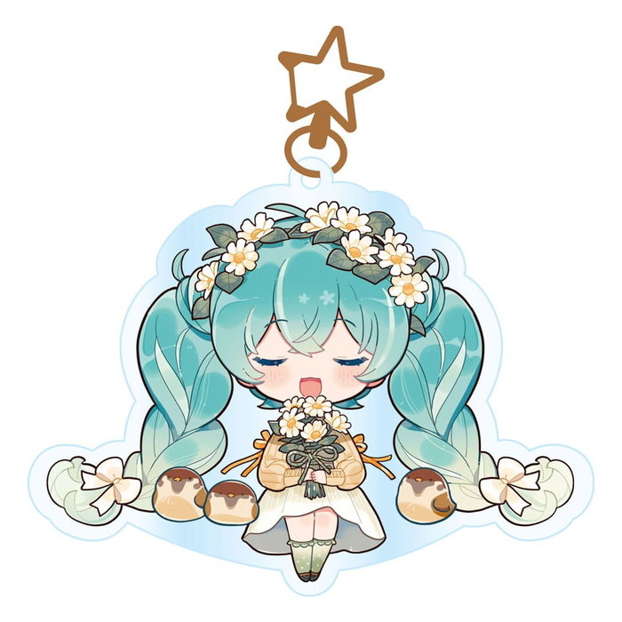 POPbuddies Hatsune Miku Llavero acrilico Kawaii Autumn Time POPbuddies Hatsune Miku Llavero acrilico Kawaii Autumn Time