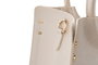 Lucky Bees 1229 Bolso de Cuerpo Cruzado de Oro en Piel Sintética de Moda para Mujer, Accesorio Elegante y Práctico