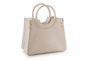 Lucky Bees 1229 Bolso de Cuerpo Cruzado de Oro en Piel Sintética de Moda para Mujer, Accesorio Elegante y Práctico
