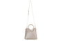 Lucky Bees 1229 Bolso de Cuerpo Cruzado de Oro en Piel Sintética de Moda para Mujer, Accesorio Elegante y Práctico