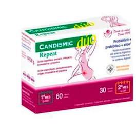Bioserum Candismic Duo Repeat - Tratamiento Probiótico en 2 Fases para Vías Urinarias - 90 Cápsulas - Complemento Alimenticio