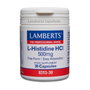 Lamberts L-Histidina HCl 500 mg 30 Cápsulas