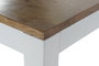 DKD Home Decor Daniela Mesa Comedor Urban Blanco Marron Madera Mango Acacia 100 x 80 x 200 cm