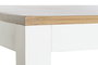 DKD Home Decor Daniela Mesa Comedor Urban Blanco Marron Madera Mango Acacia 100 x 80 x 200 cm