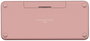 Logitech Pebble Keys 2 K380s Rosa