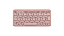 Logitech K380s Pebble Keys 2 Teclado Bluetooth Compacto y Silencioso Multi-Dispositivo, Fabricado con Plástico Reciclado, Batería de Larga Duración
