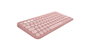 Logitech K380s Pebble Keys 2 Teclado Bluetooth Compacto y Silencioso Multi-Dispositivo, Fabricado con Plástico Reciclado, Batería de Larga Duración