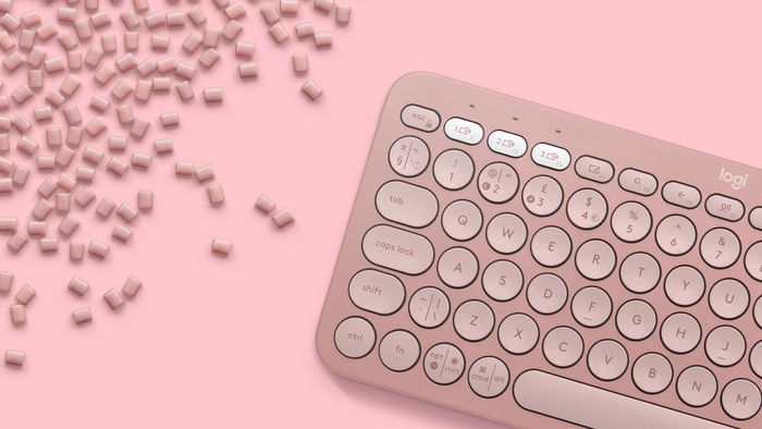 Logitech K380s Pebble Keys 2 Teclado Bluetooth Compacto y Silencioso Multi-Dispositivo, Fabricado con Plástico Reciclado, Batería de Larga Duración Logitech K380s Pebble Keys 2 Teclado Bluetooth Compacto y Silencioso Multi-Dispositivo, Fabricado con Plástico Reciclado, Batería de Larga Duración