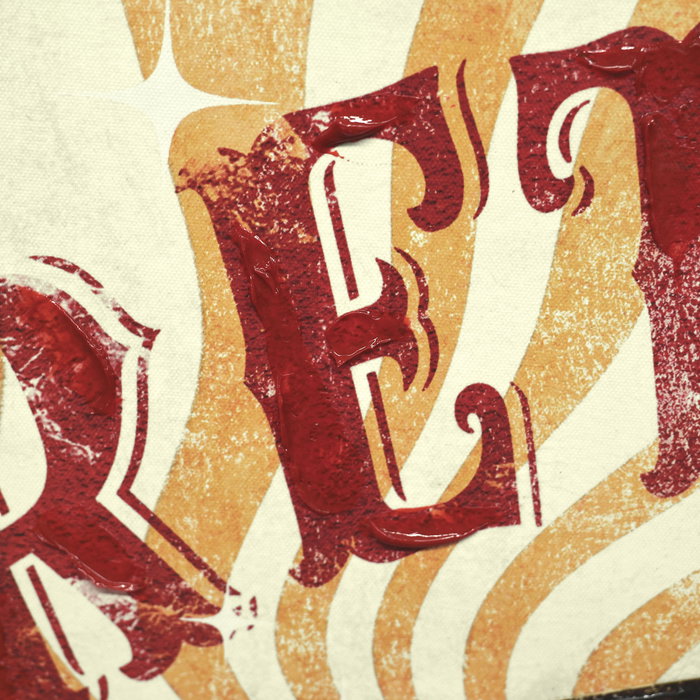 DKD Home Decor Cuadro Lienzo Led Verde Naranja 93 x 63 x 3 cm (2 Unidades)