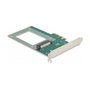 DeLOCK PCIe x4 a 1 x Interno U.2 NVMe SFF-8639 Tarjeta Adaptadora - PCI Express 4.0 para PC - Soporte TRIM, Windows y Linux