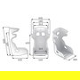 OMP Asiento Racing Omp HTE ONE Lite homologación FIA 8862-2009 Negro para motorsport, GT, rally, track day - OMPHA0-0807-A01-071