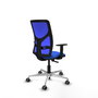 PIQUERAS Y CRESPO Silla de oficina Motilla Azul con Mecanismo Sincro