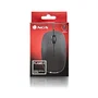 NGS FLAME-C Ratón Óptico Ambidiestro USB Tipo C Cable 1000 DPI Negro