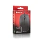 NGS FLAME-C Ratón Óptico Ambidiestro USB Tipo C Cable 1000 DPI Negro