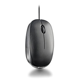 NGS FLAME-C Ratón Óptico Ambidextro USB Tipo C Negro