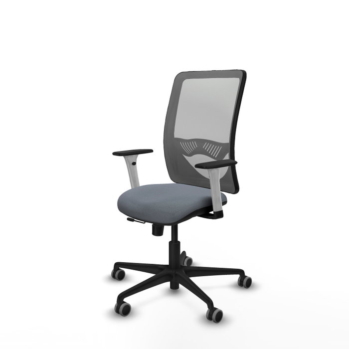 PIQUERAS Y CRESPO Silla de oficina Zulema Gris con mecanismo Sincro/Traslack PIQUERAS Y CRESPO Silla de oficina Zulema Gris con mecanismo Sincro/Traslack