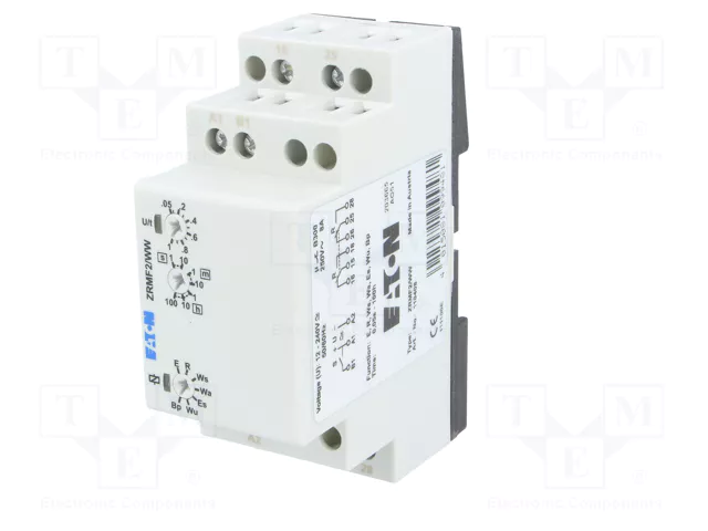 EATON ELECTRIC Relé de tiempo DPDT 250VAC/8A 24-240VAC