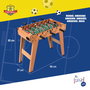 Tachan Futbolín 20135 de Madera 69x36.5x65 cm con Marcador y 3 Bolas