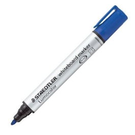 STAEDTLER Lumocolor whiteboard 351, Pack de 10 rotuladores color turquesa