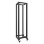 Lanberg OR01-6842-B Armario Rack 42U, Estructura Abierta, Negro, Dimensiones: 600 x 800 mm, Capacidad de Carga: 600 kg