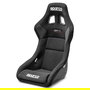 Sparco Asiento Deportivo QRT-C Negro S008025ZNR - Homologación FIA 8855-1999, Peso 6.4 kg, para Competición y Sim Racing