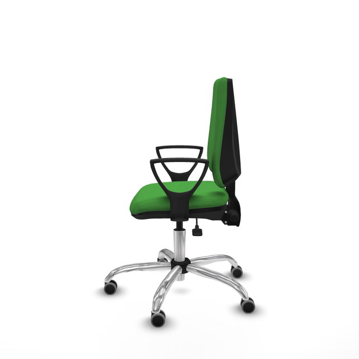 PIQUERAS Y CRESPO Silla de oficina Elche Verde con mecanismo Asincro