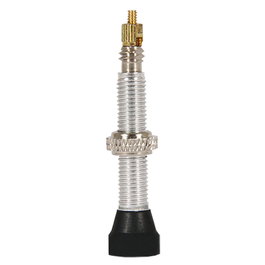 KELIN Válvula Tubeless Redonda Desmontable 45 mm para Llantas de Perfil Bajo