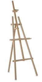 Caballete Pintor Artist Tripode Madera De Pino 154 Cm (Apertura Max. 175Cm)