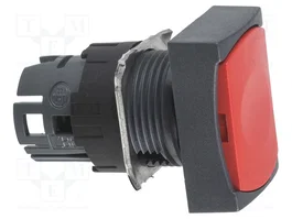 SCHNEIDER ELECTRIC Interruptor de presión Harmony XB6 de 16mm rojo