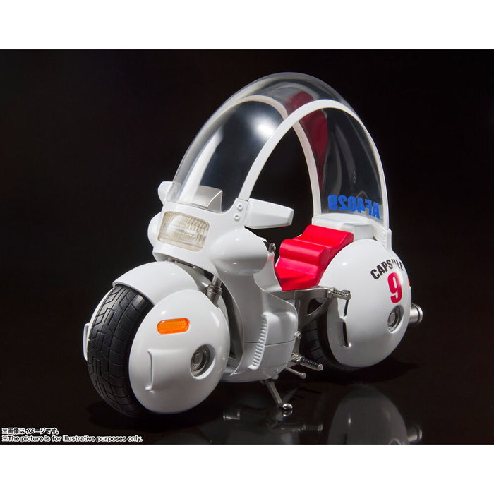 Bandai Tamashii Nations S.H. Figuarts Bulma's Motorcycle Hoipoi Capsule No. 9 Dragon Ball Bandai Tamashii Nations S.H. Figuarts Bulma's Motorcycle Hoipoi Capsule No. 9 Dragon Ball