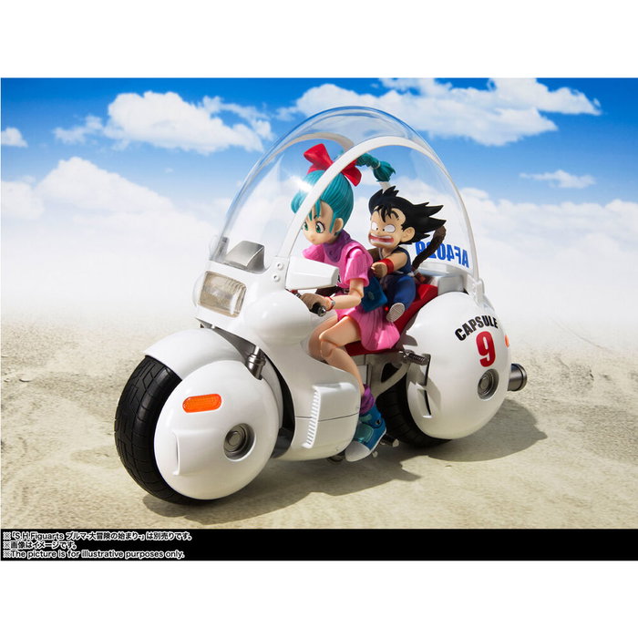 Bandai Tamashii Nations S.H. Figuarts Bulma's Motorcycle Hoipoi Capsule No. 9 Dragon Ball Bandai Tamashii Nations S.H. Figuarts Bulma's Motorcycle Hoipoi Capsule No. 9 Dragon Ball