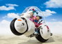 Dragon Ball Vehículo con Figura S.H. Figuarts Bulma's Motorcycle Hoipoi Capsule No. 9 17 cm